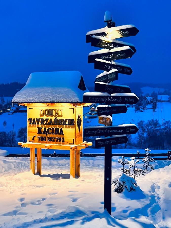 Domki Tatrzańskie Kącina Murzasichle Zewnętrze zdjęcie
